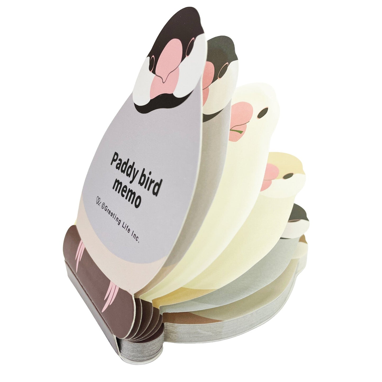 Java Sparrow Die Cut Memo Pad