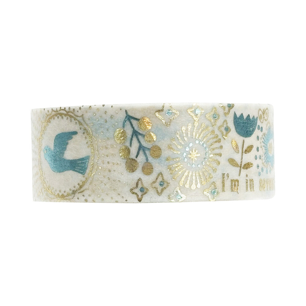 Seventh Heaven Glitter Japanese Washi Tape Masking Tape