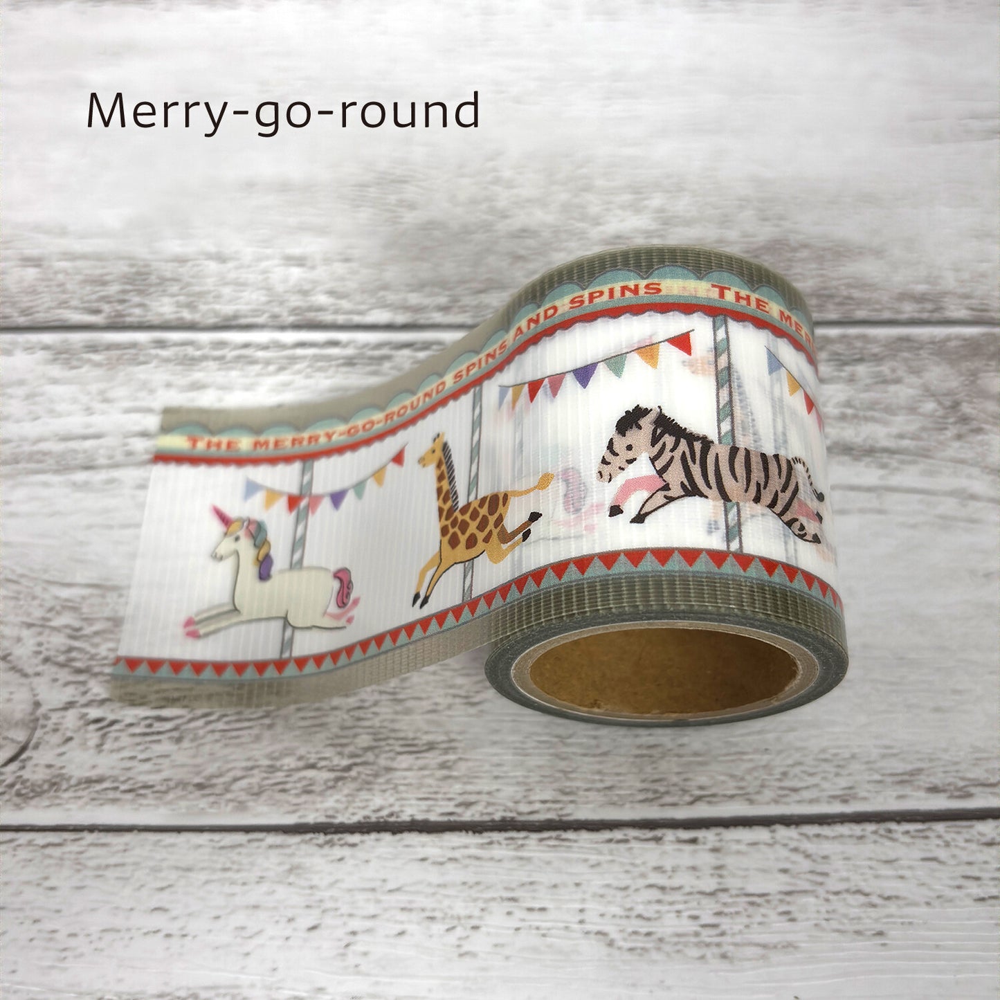 Merry-go-round Yojo Tape Removable Tape Packing Tape Decoration Tape