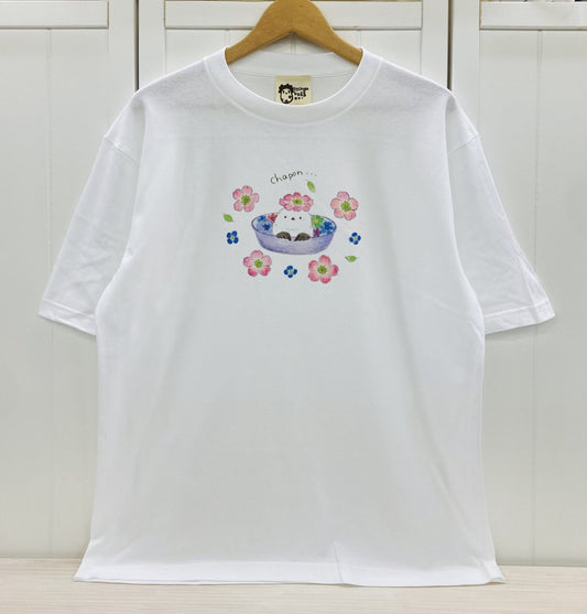 Long-tailed Tit Loose Fit T-Shirt (Made to Order)