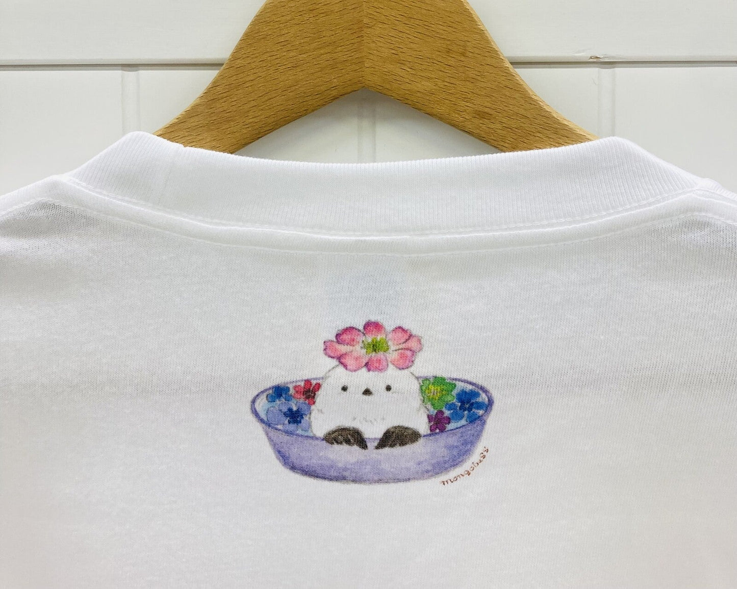 Long-tailed Tit Loose Fit T-Shirt (Made to Order)