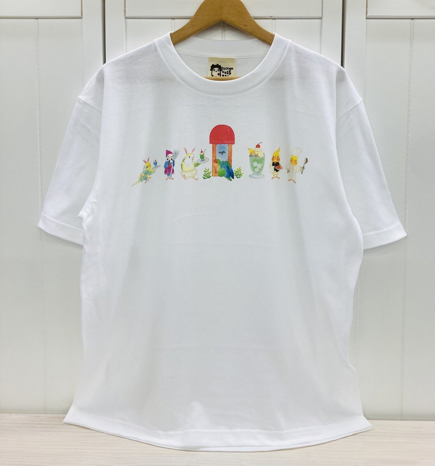 Bird Cafe Staff Loose Fit T-Shirt (Made to Order)