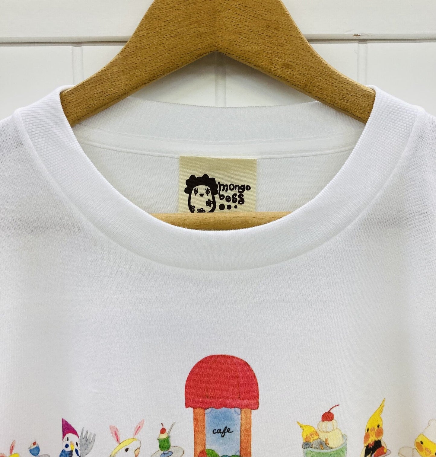 Bird Cafe Staff Loose Fit T-Shirt (Made to Order)