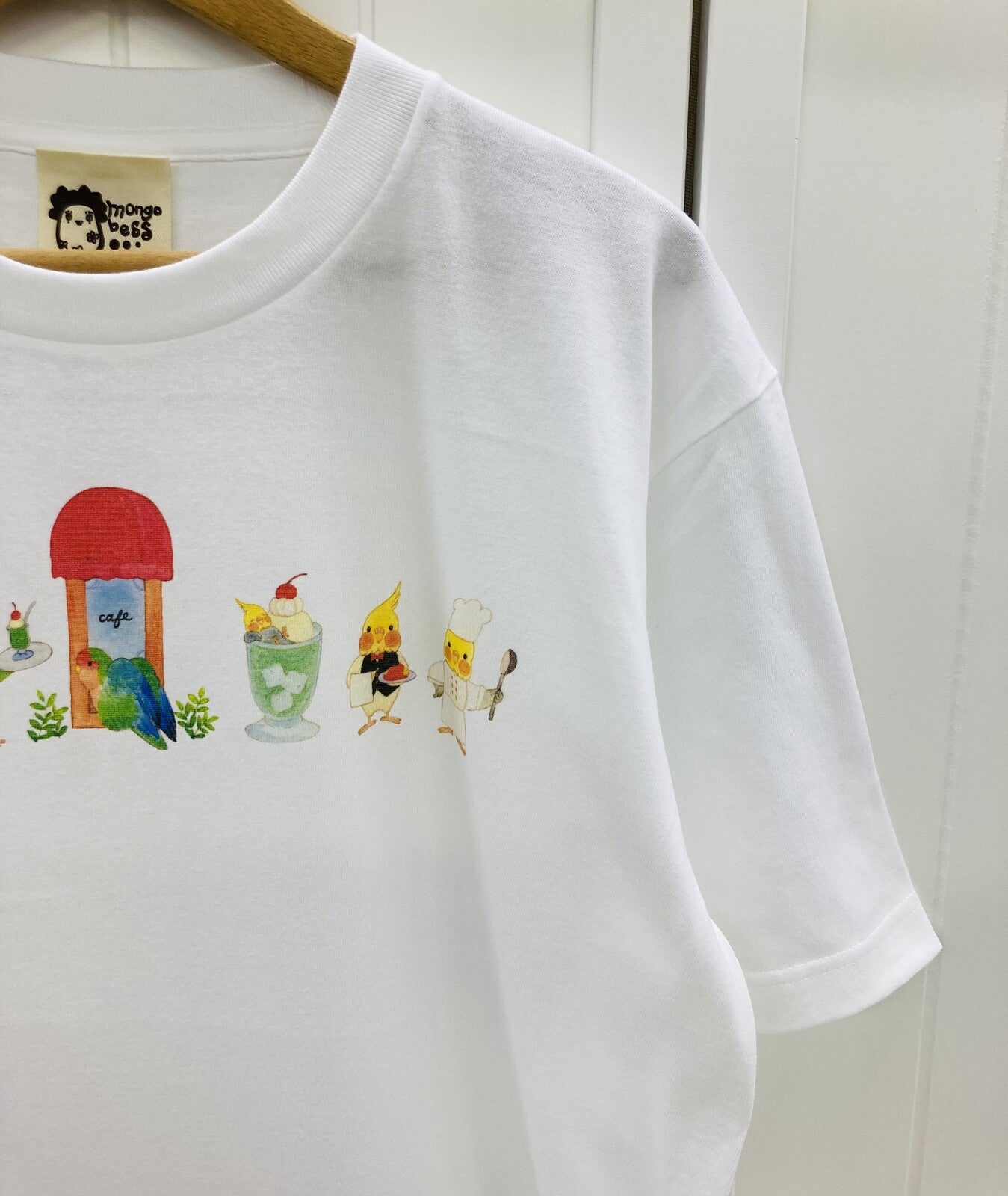 Bird Cafe Staff Loose Fit T-Shirt (Made to Order)