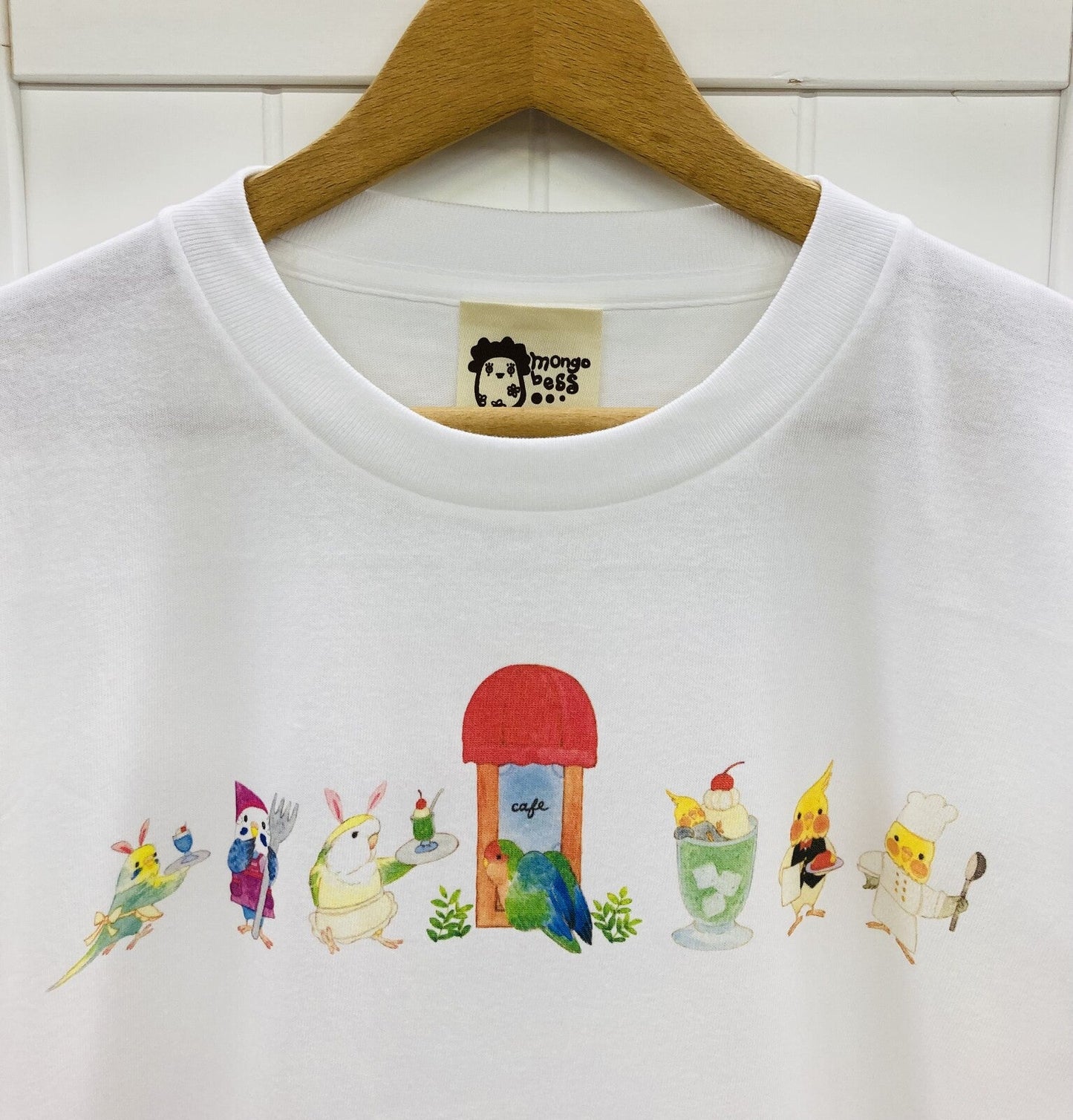 Bird Cafe Staff Loose Fit T-Shirt (Made to Order)