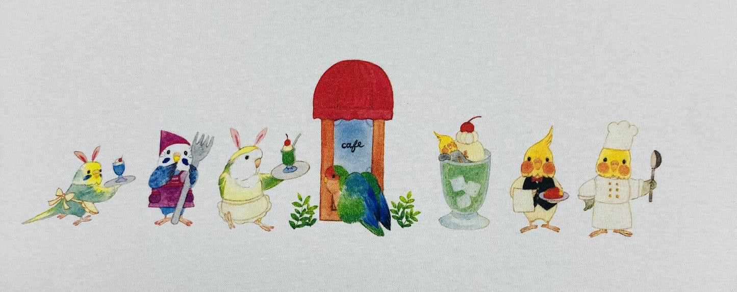 Bird Cafe Staff Loose Fit T-Shirt (Made to Order)