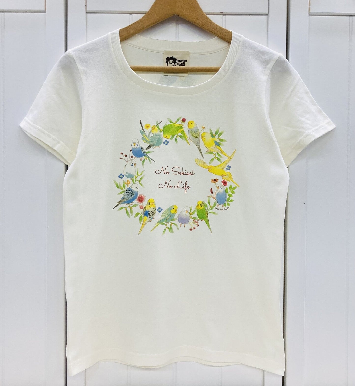 Budgie Wreath Women's T-shirt (Made to Order)