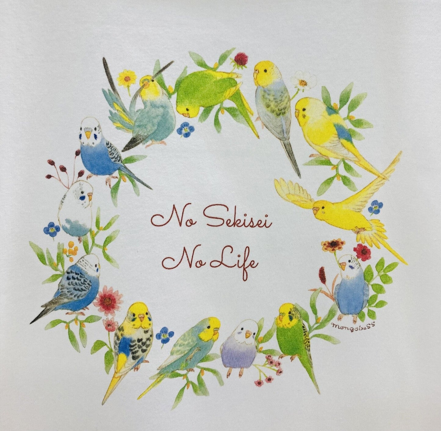 Budgie Wreath Women's T-shirt (Made to Order)