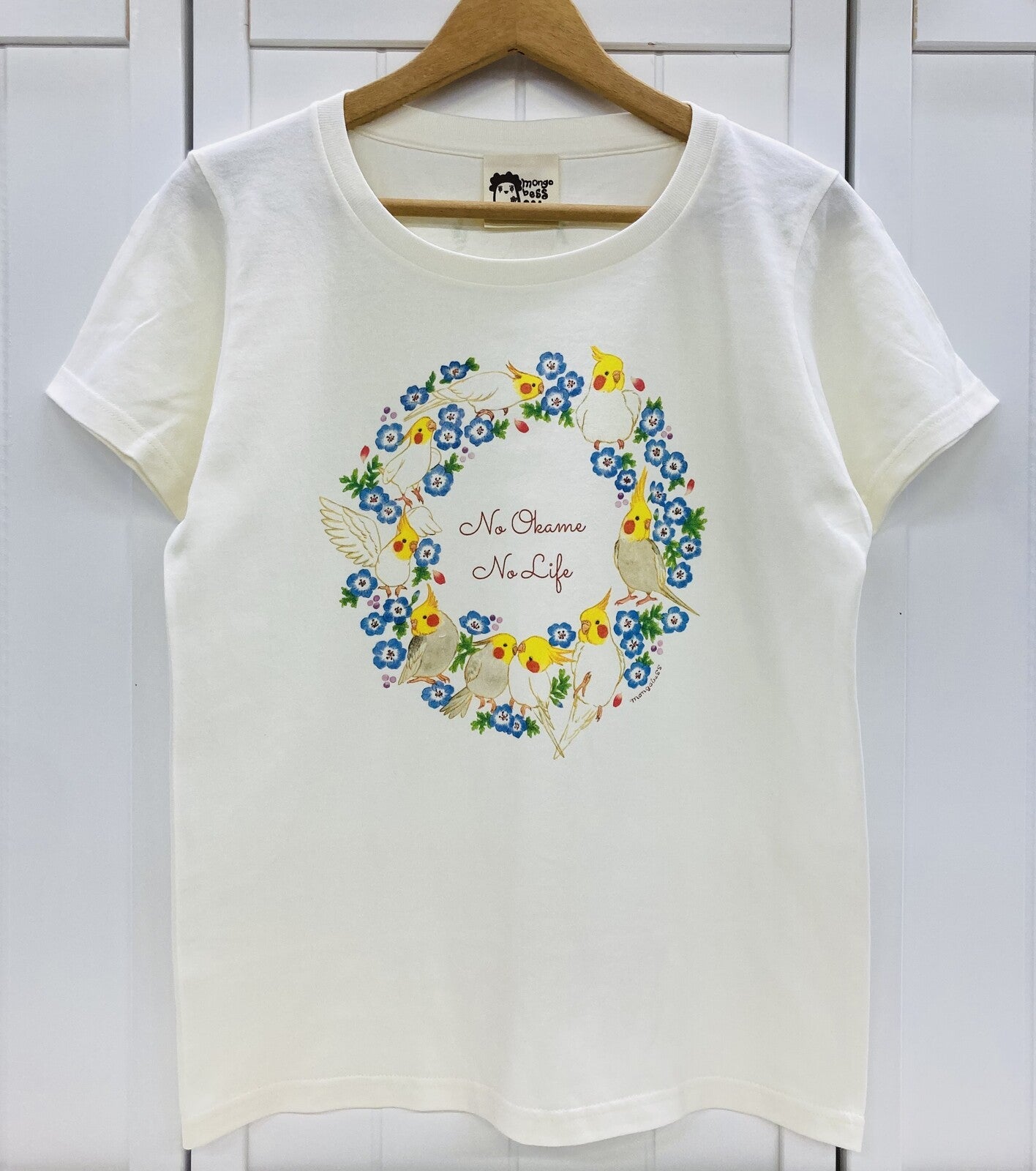 Cockatiel Wreath Women's T-shirt (Made to Order)