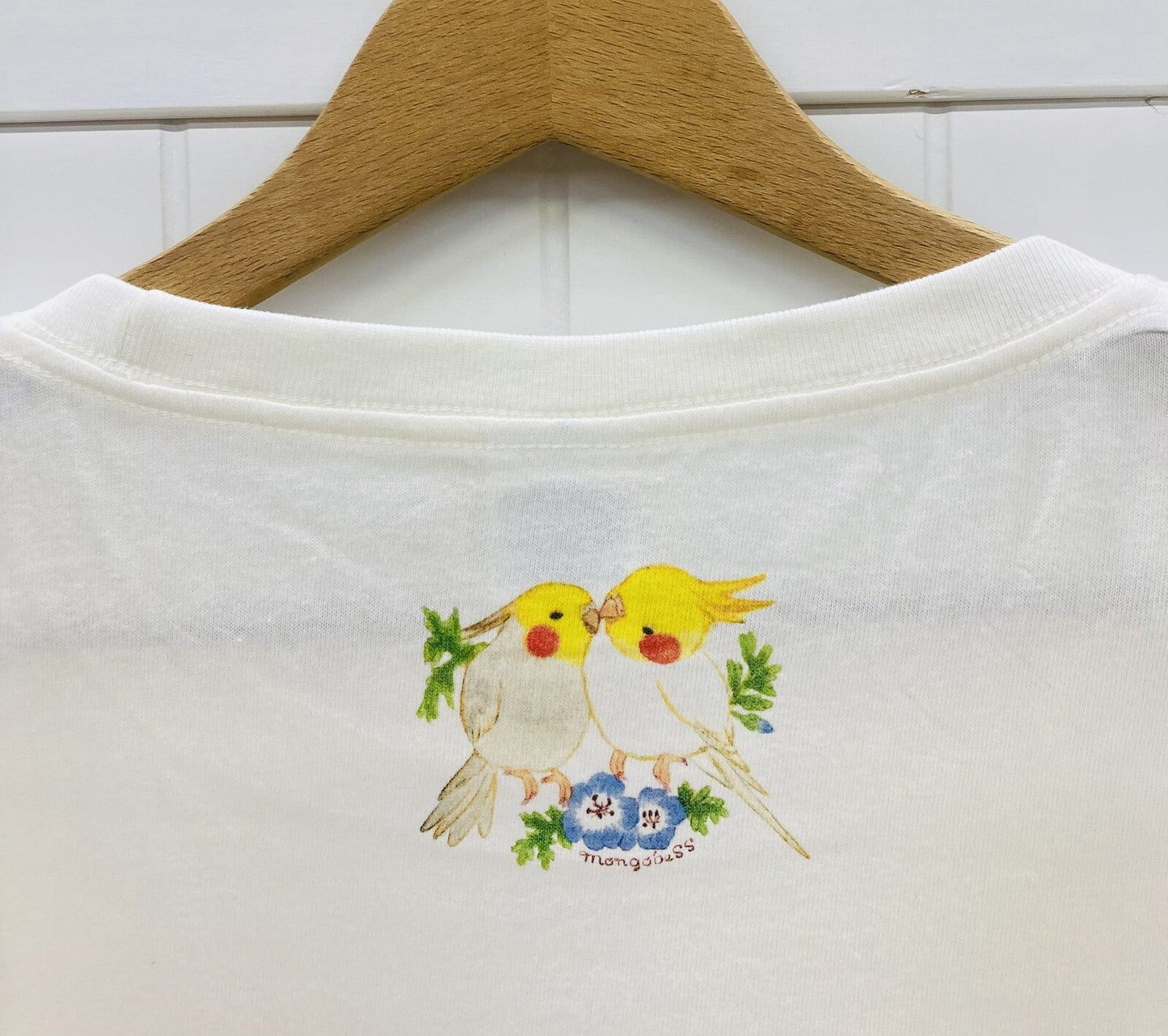 Cockatiel Wreath Women's T-shirt (Made to Order)