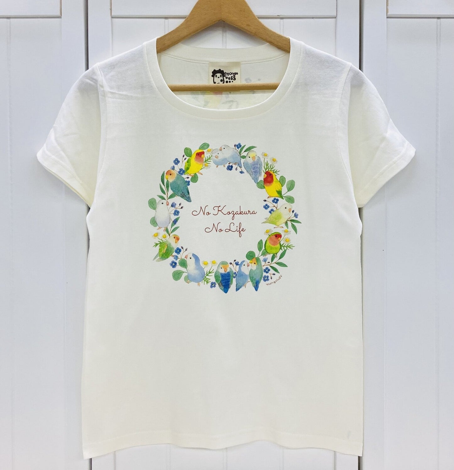 Lovebird Wreath Women's T-shirt (Made to Order)