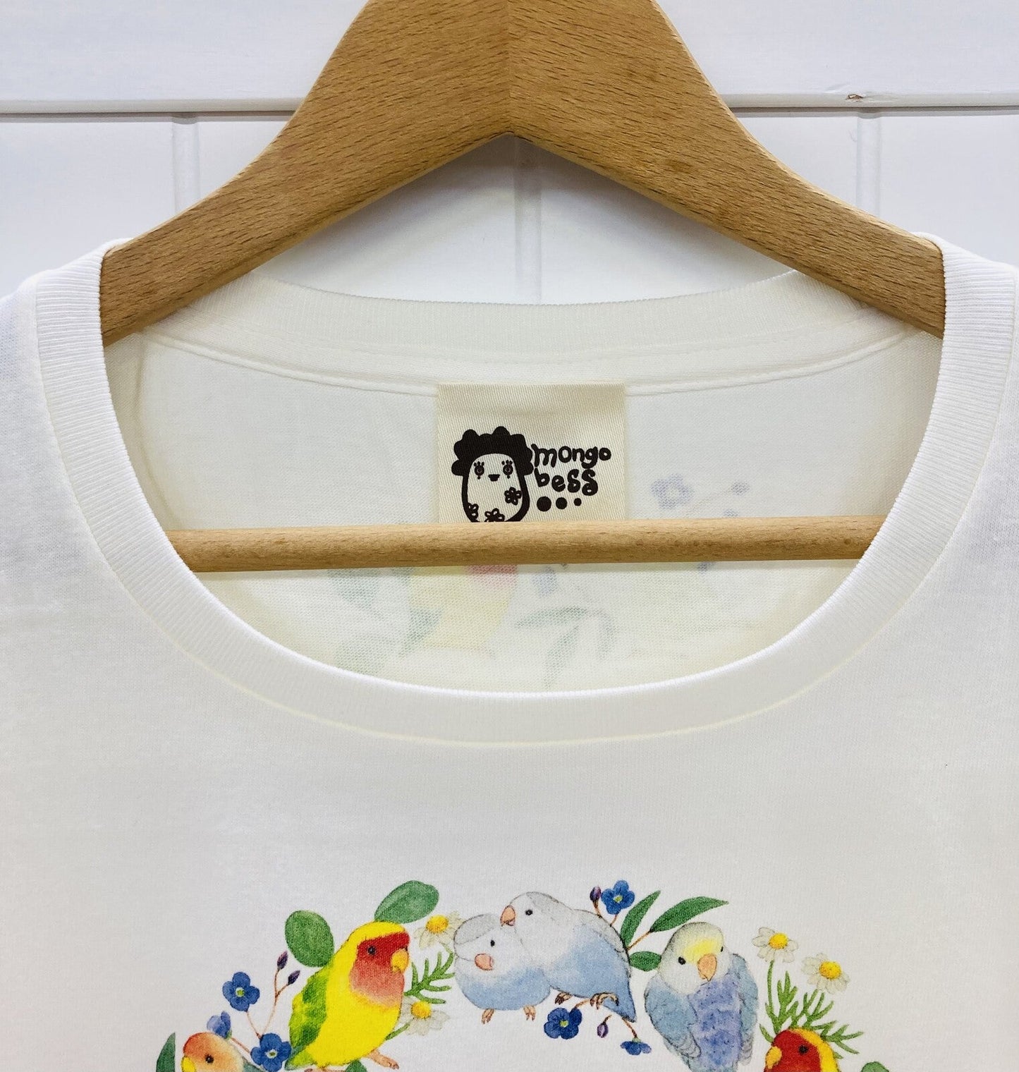 Lovebird Wreath Women's T-shirt (Made to Order)