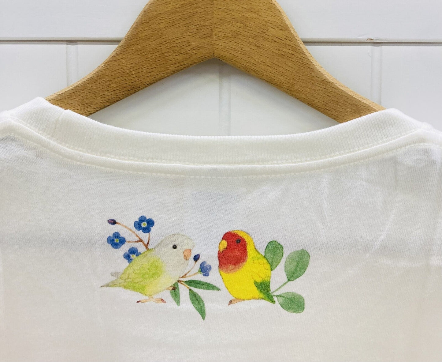 Lovebird Wreath Women's T-shirt (Made to Order)