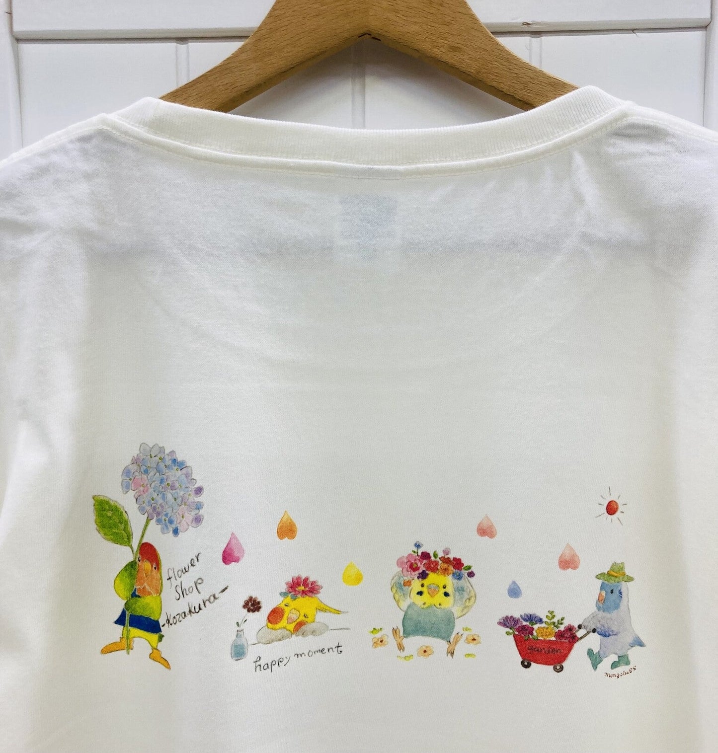 Birds & Flower Women's T-shirt (Made to Order)