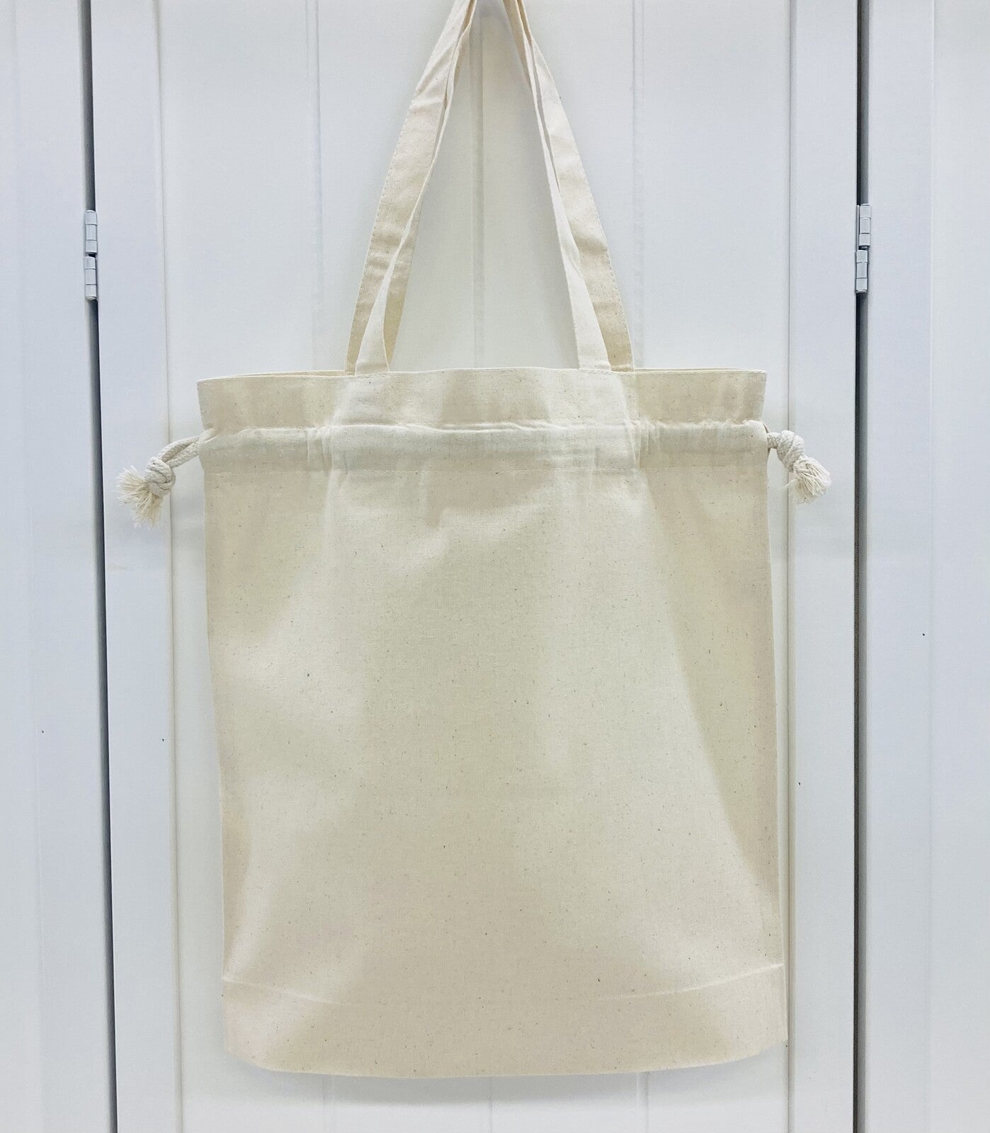 Java Sparrow Wreath Lightweight Cotton Drawstring Tote Bag Eco Bag