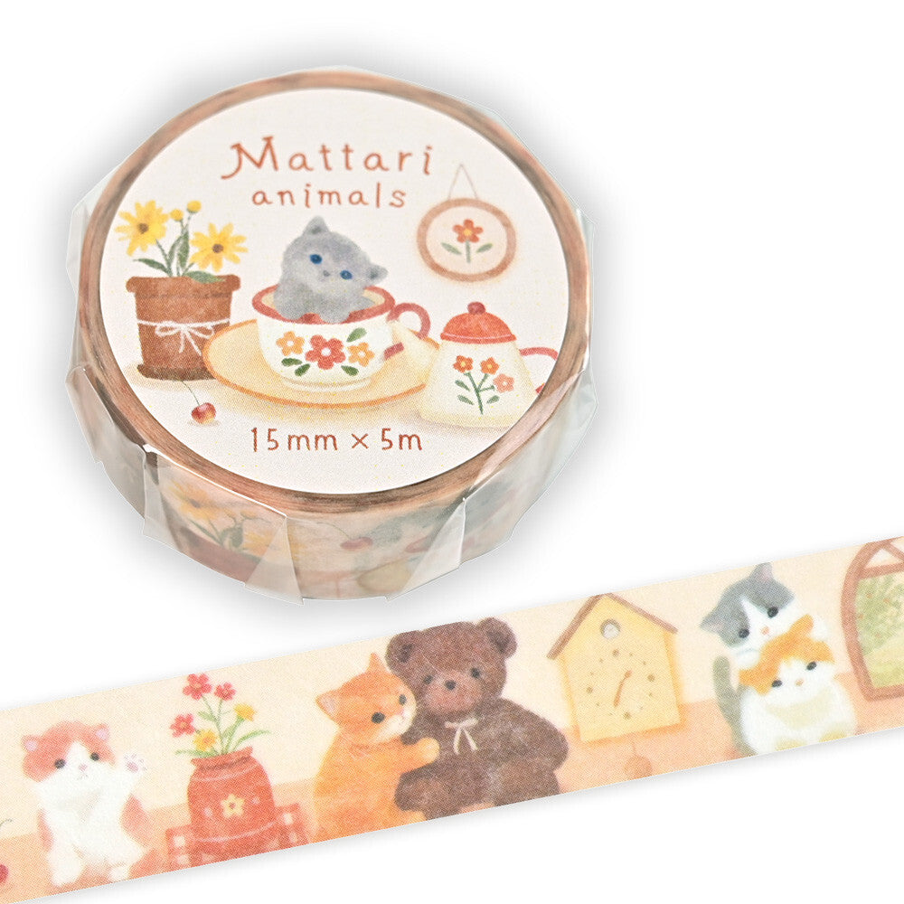 Cat in the Room Japanese Washi Tape Masking Tape