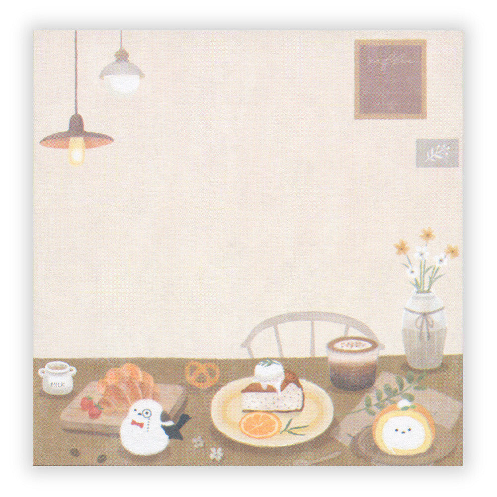 Long-tailed Tit in the Cafe Sticky Notes Set