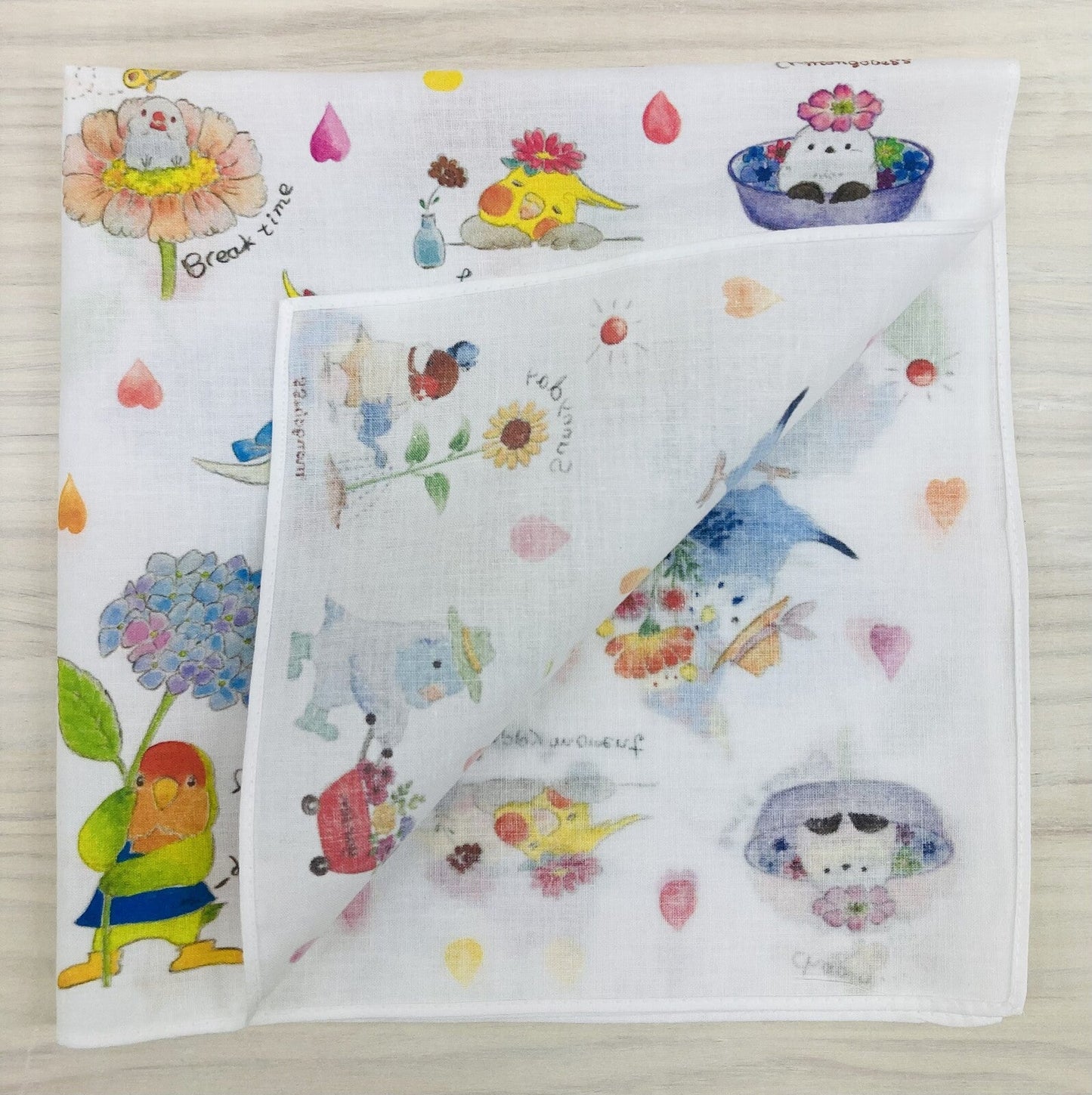 Birds & Flower Cloth