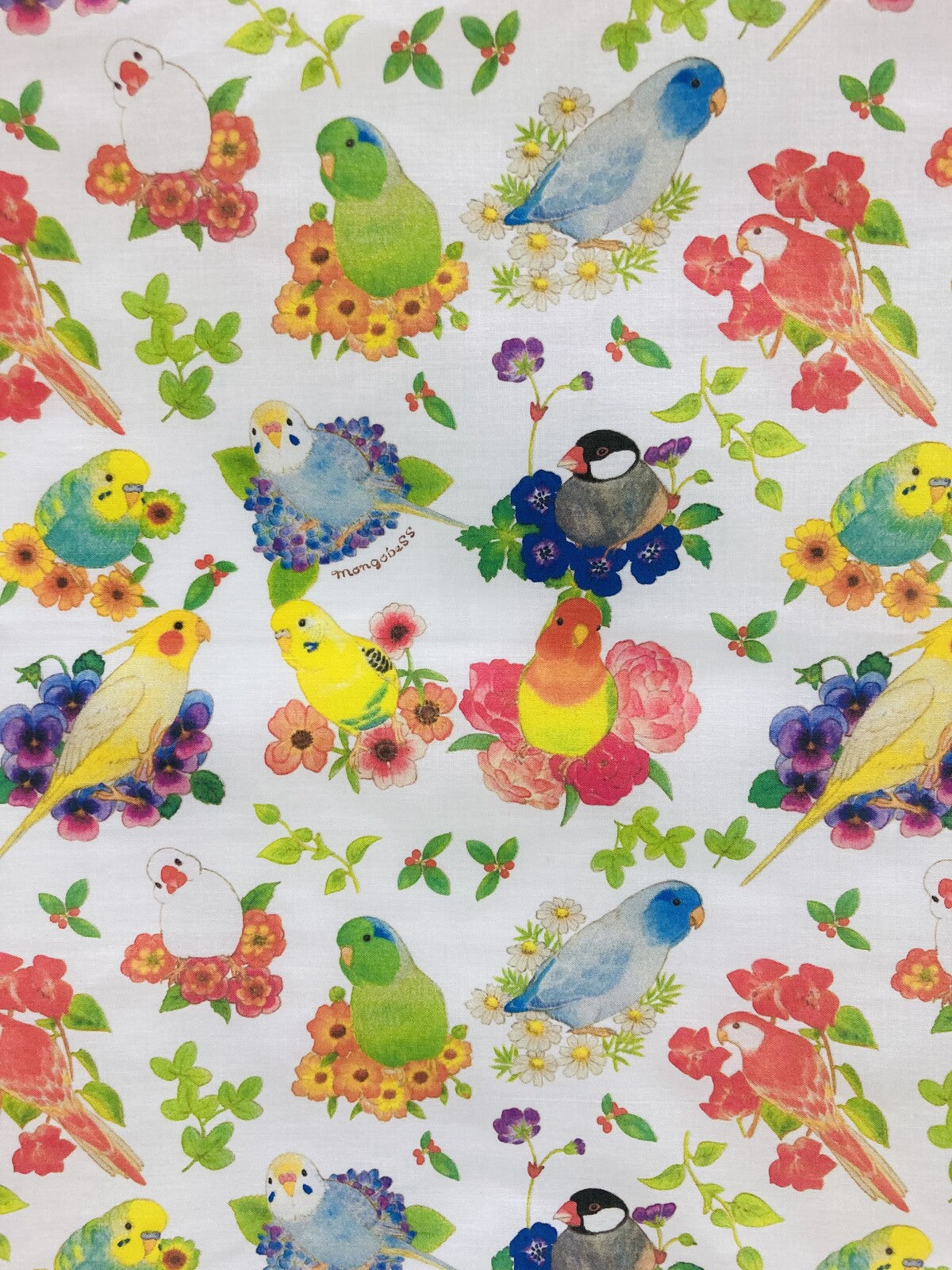 Birds & Flower Cloth