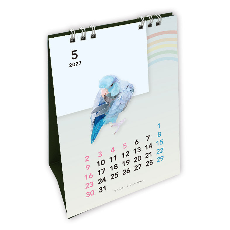 "Pre-order " 2027 Beautiful Birds Desk Calendar