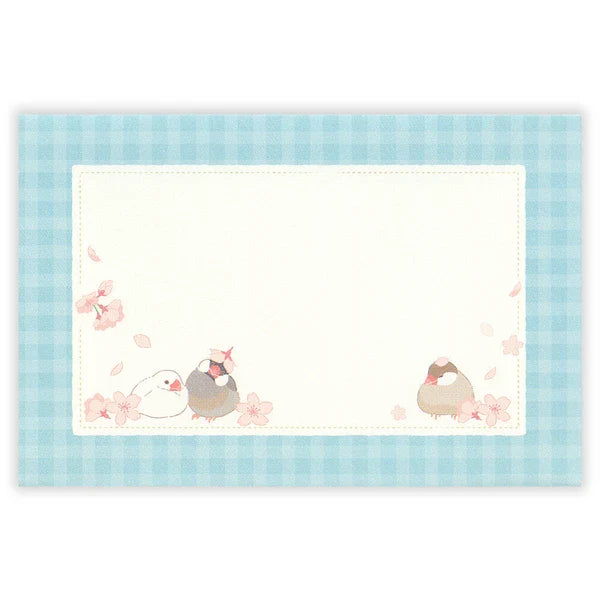 Java Sparrow in the Spring Mini Letter Set