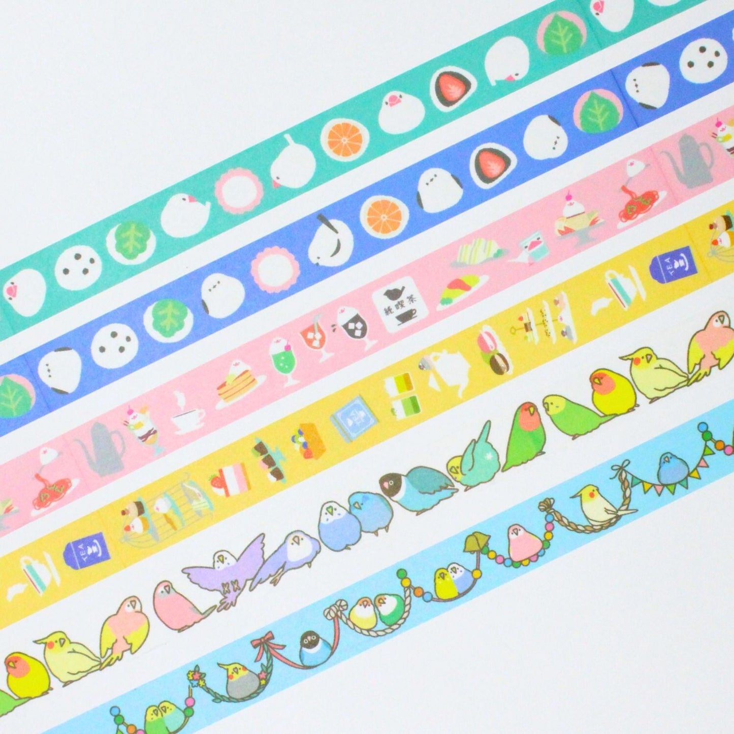 Java Sparrow Afternoon Tea Japanese Washi Tape Masking Tape