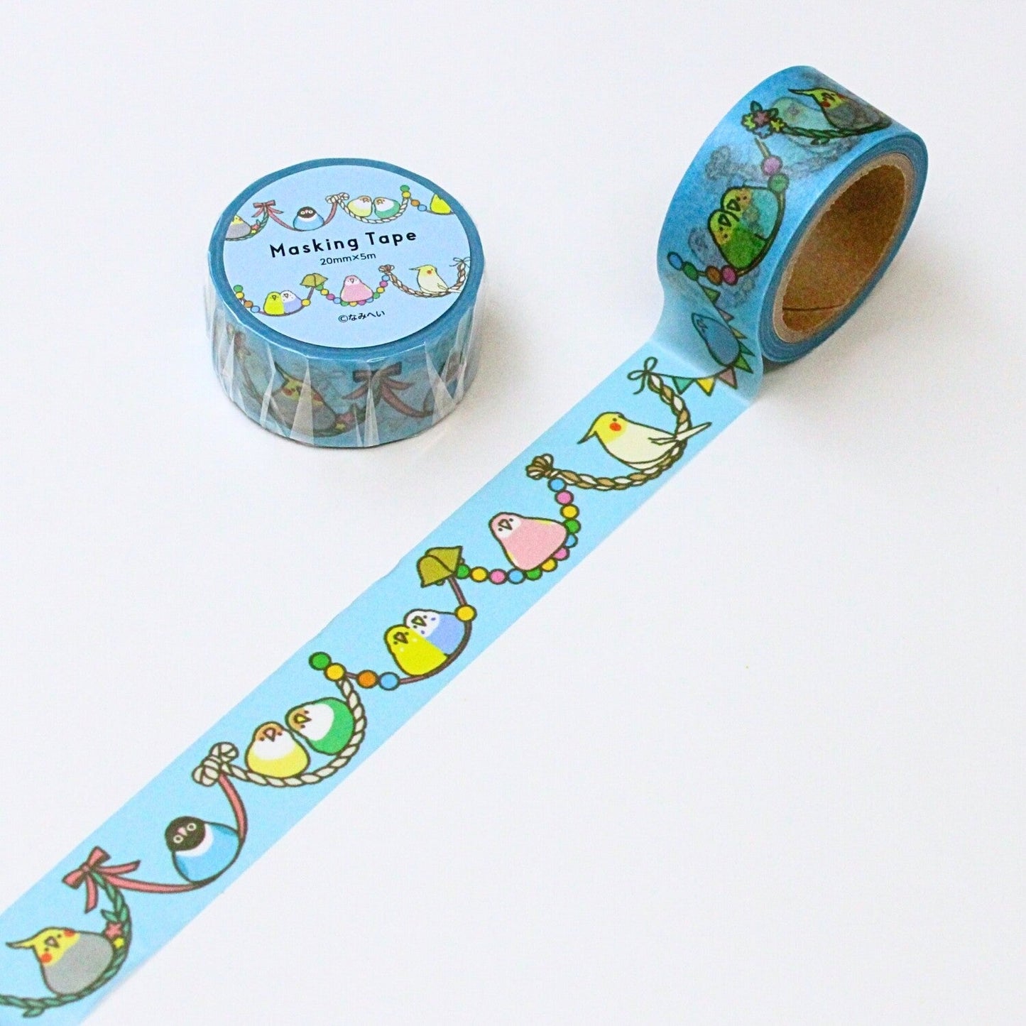 Swinging Birds Japanese Washi Tape Masking Tape