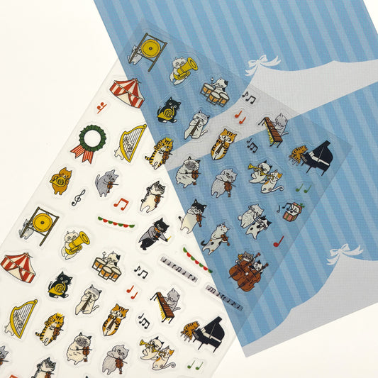 CAT ORCHESTRA Stickers for Planner