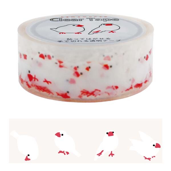 Java Sparrow Transparent PET Deco Tape - Sweet Birdie Boutique International