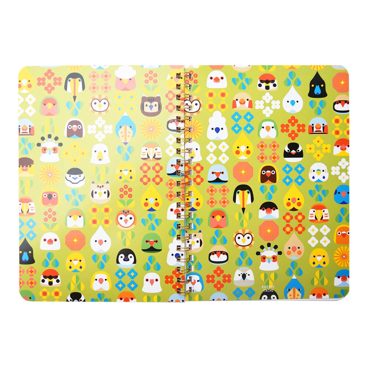 Bird Face A5 Notebook