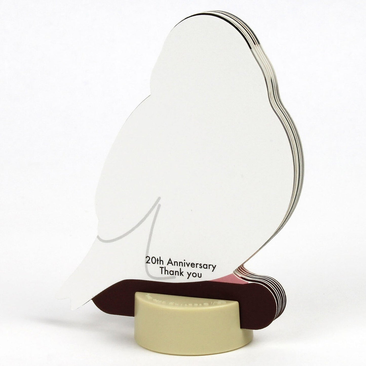 2027 Die Cut Calendar Java Sparrow Mini Size Stand Type
