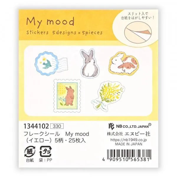Rabbit Japanese Washi Stickers Pack - Sweet Birdie Boutique International