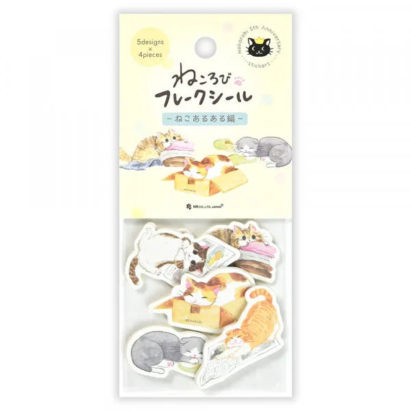 Cat Stickers Pack Nekorobi Cats Being Cats