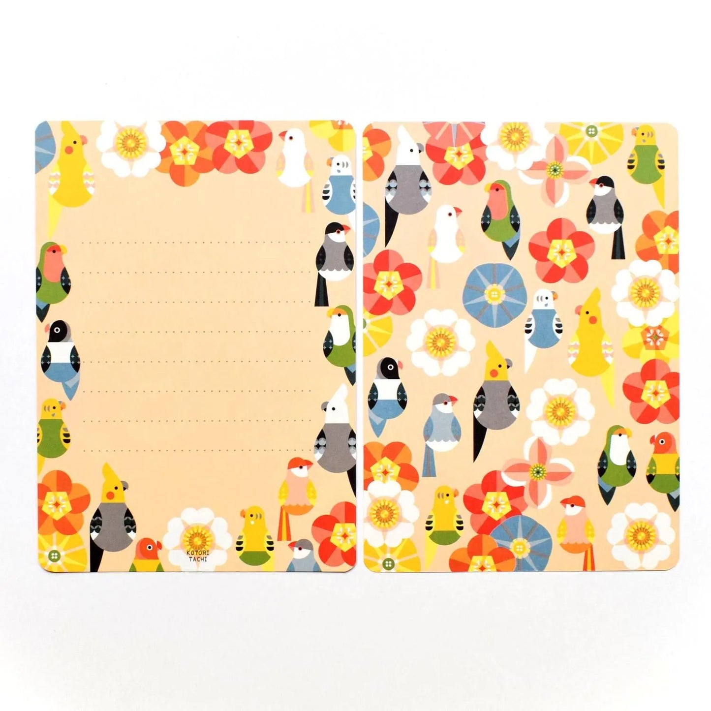 Birds Letter Paper A6 Size