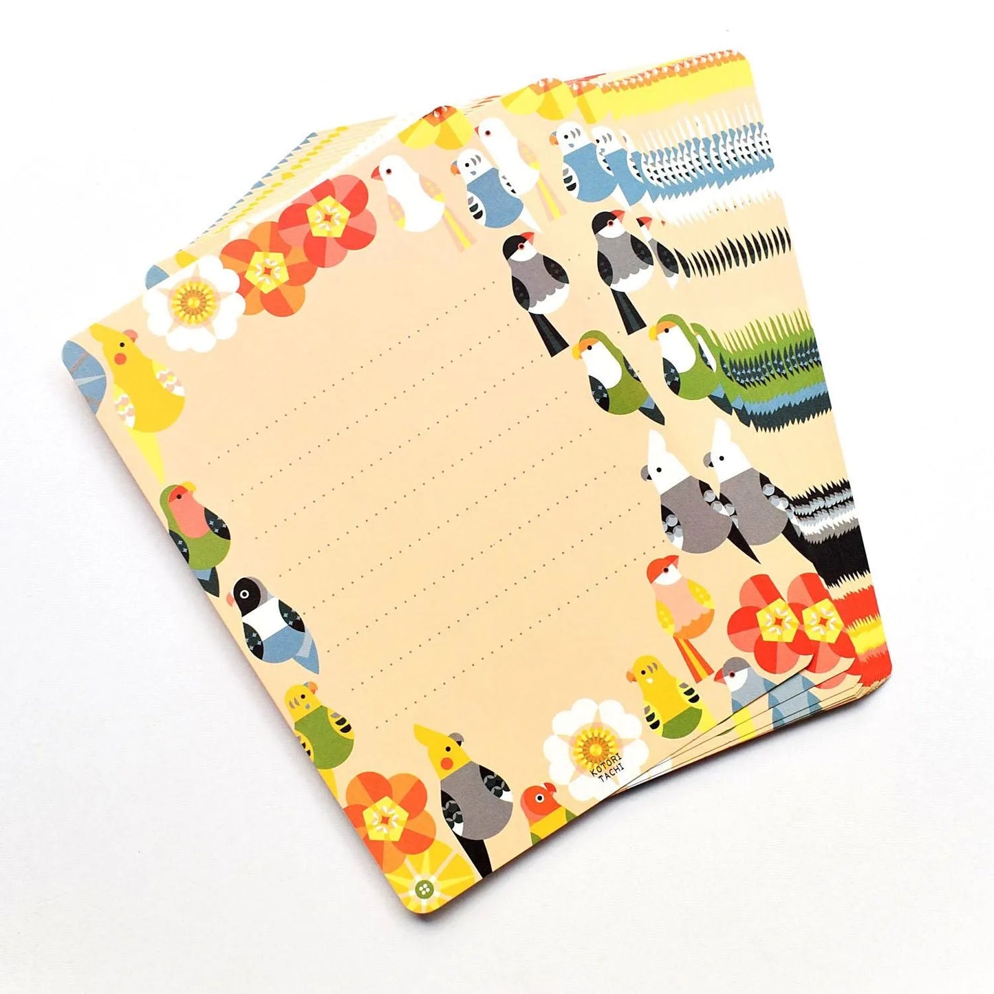 Birds Letter Paper A6 Size