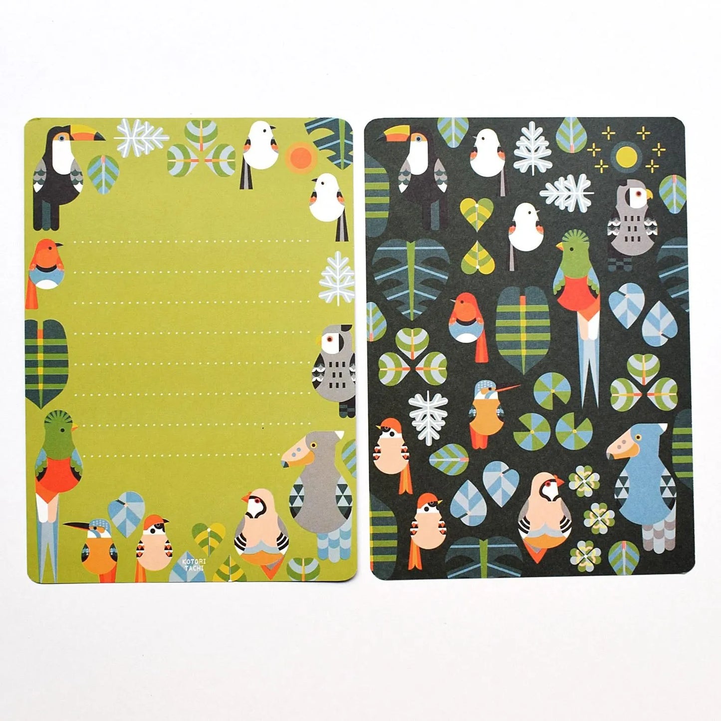 Birds Letter Paper A6 Size