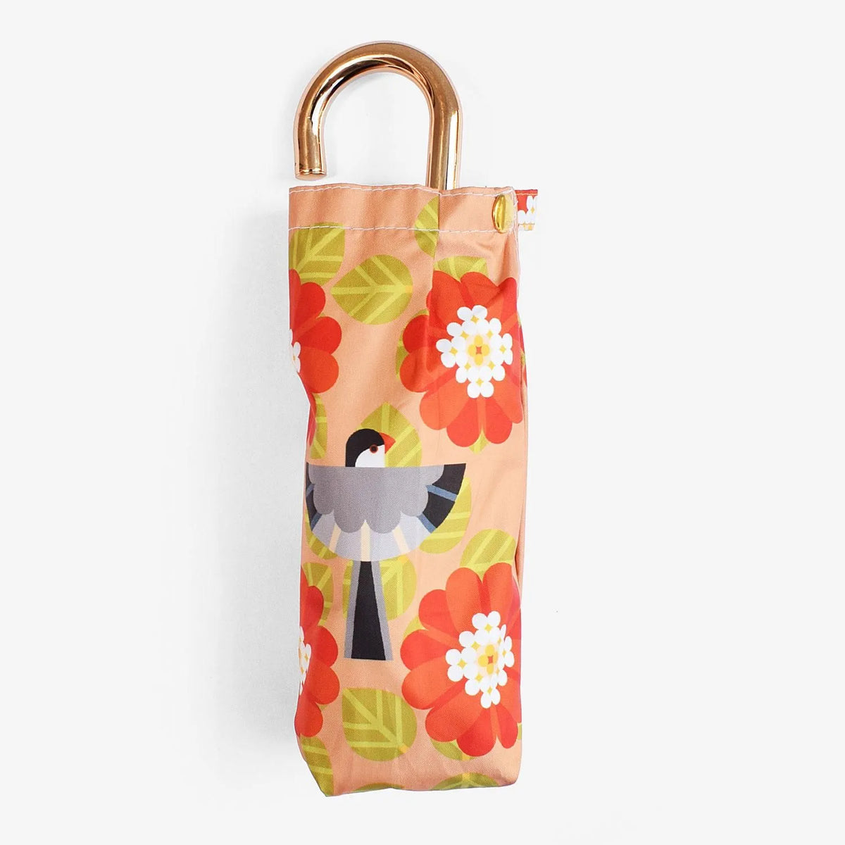 Java Sparrow Folding Umbrella with UV Protection - Sweet Birdie Boutique International