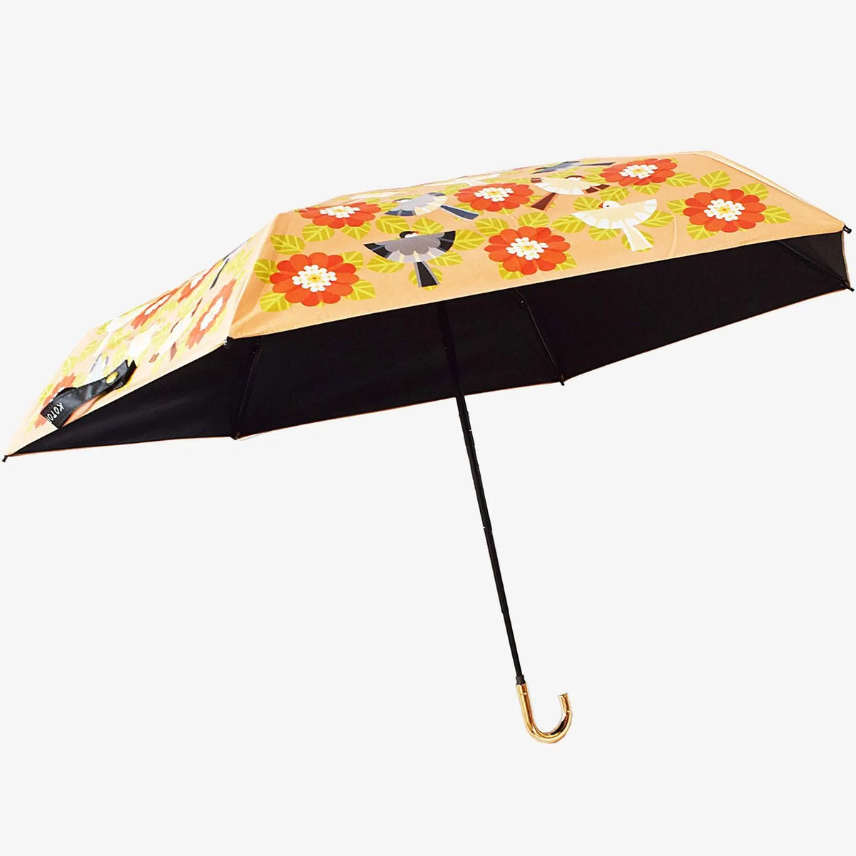 Java Sparrow Folding Umbrella with UV Protection - Sweet Birdie Boutique International