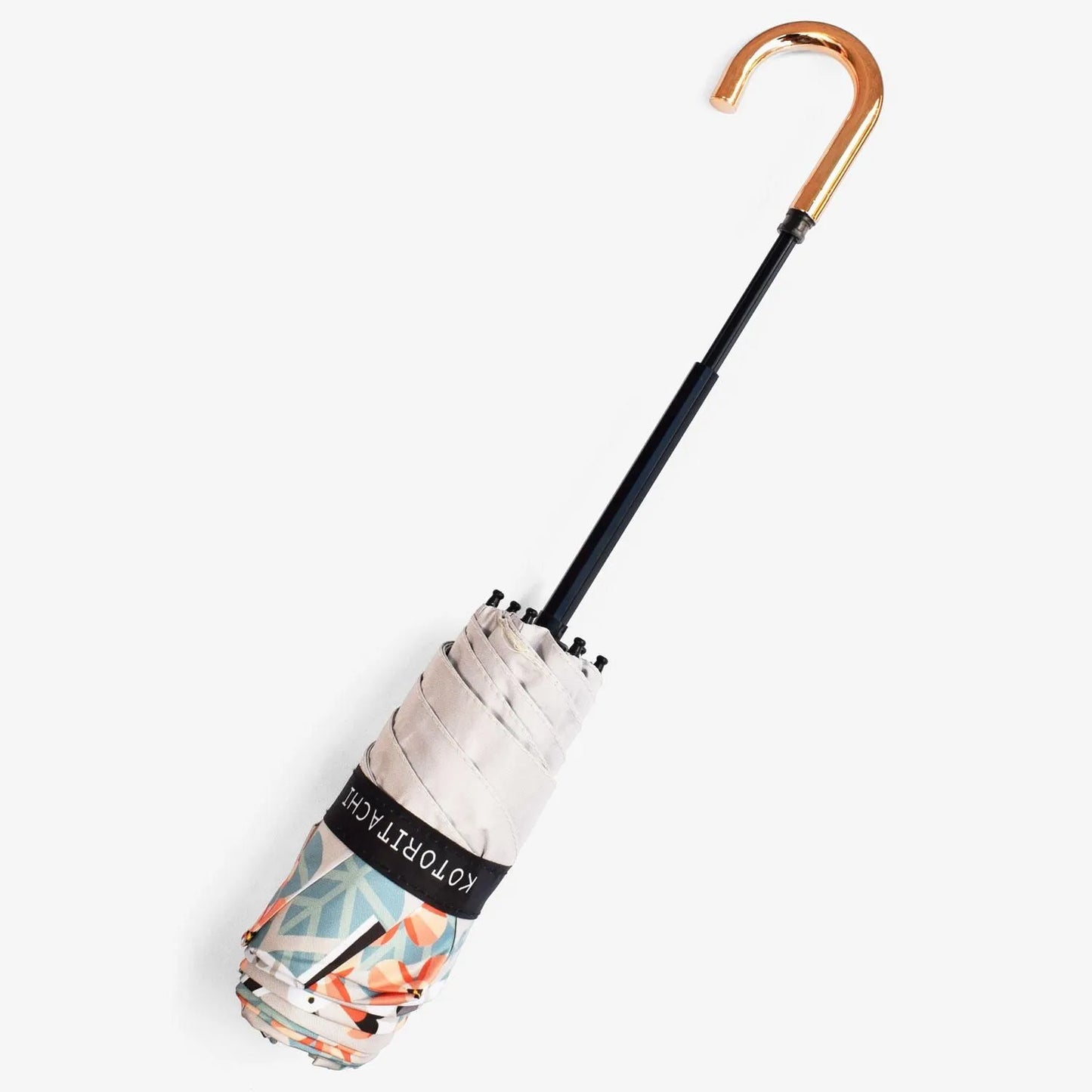 Long-tailed Tit Folding Umbrella with UV Protection