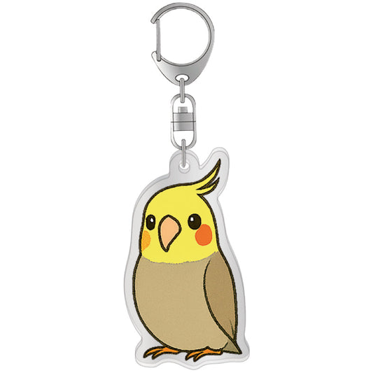 Made-to-Order Cockatiel Acrylic Key Holder – Order by Nov. 19, 2025/ Estimated Shipping Date: Mid Dec. 2025