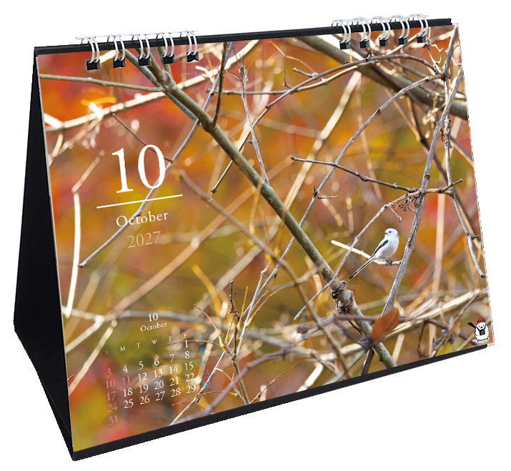 "Pre-order "  2027 Long-tailed Tit Desk Calendar