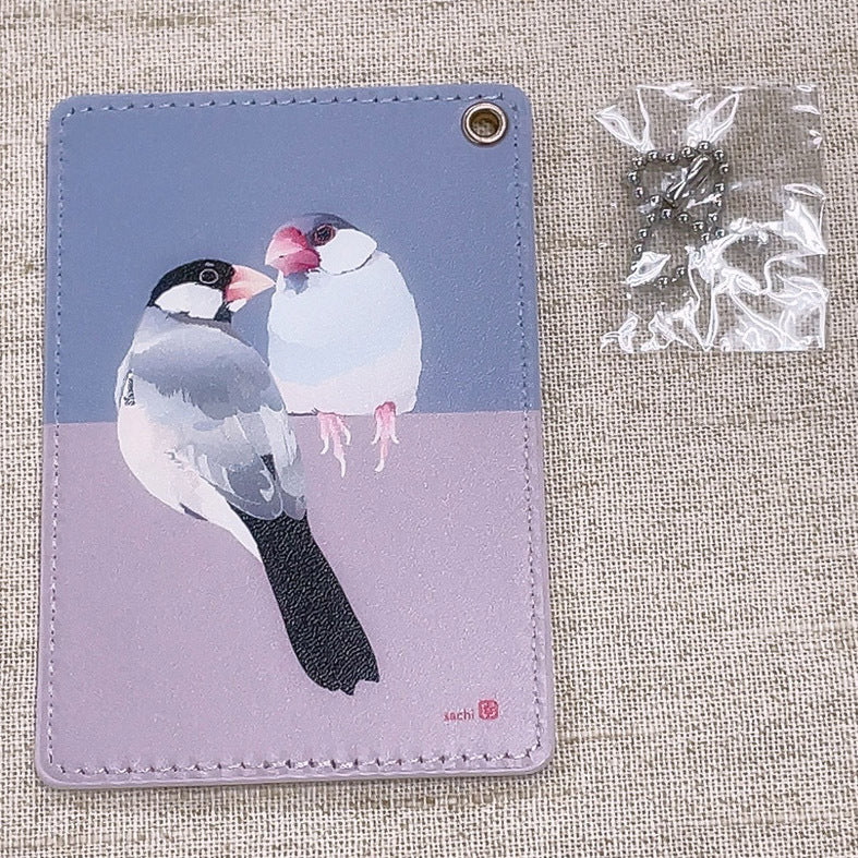 Java Sparrow Pass Holder