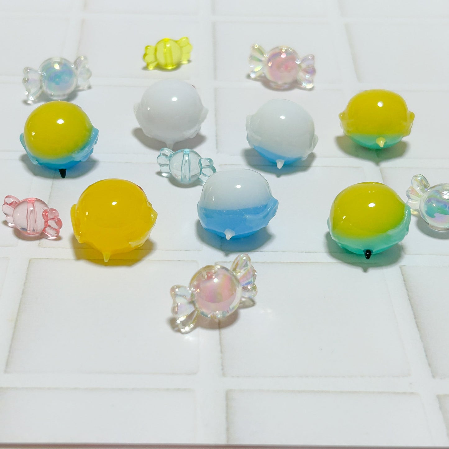 Budgie Candy Bag Shaker Charm Green