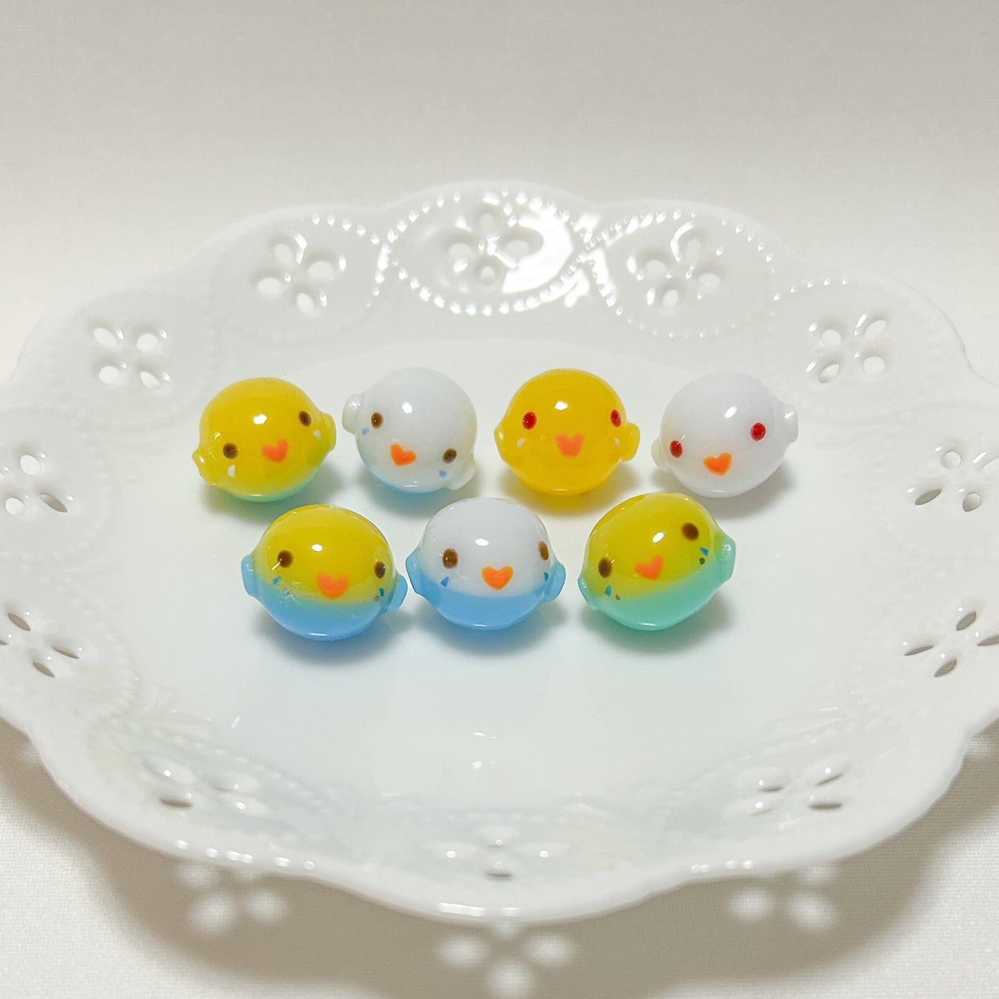 Budgie Candy Bag Shaker Charm Green