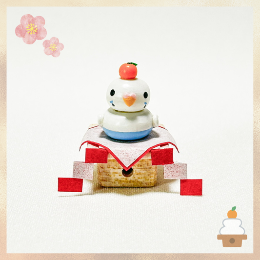 Kagami Mochi Budgie Miniature
