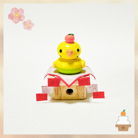 Kagami Mochi Budgie Miniature
