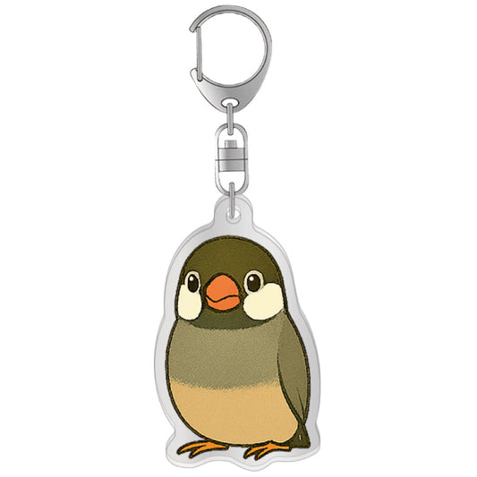 Made-to-Order Java Sparrow Acrylic Key Holder – Order by Nov. 19, 2025/ Estimated Shipping Date: Mid Dec. 2025