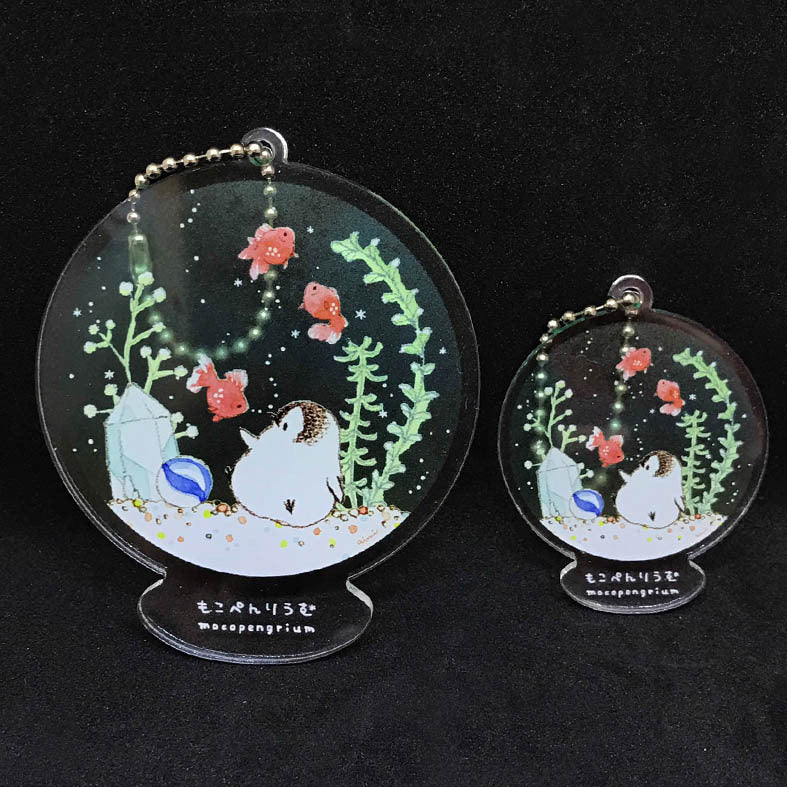 (Made-to-order requests are currently closed. Please wait until we reopen.) Made-to-Order Penguin Acrylic Key Holder