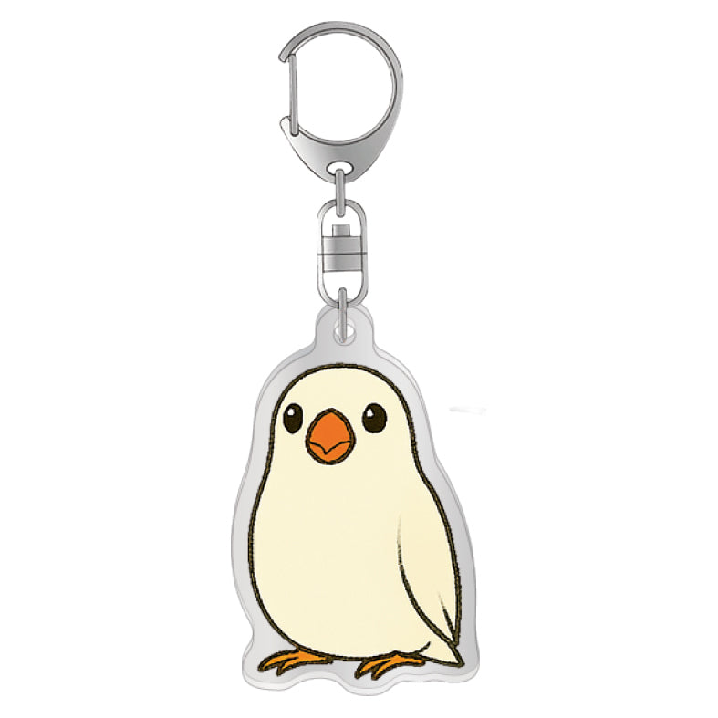 (Made-to-order requests are currently closed. Please wait until we reopen.) Made-to-Order Java Sparrow Acrylic Key Holder