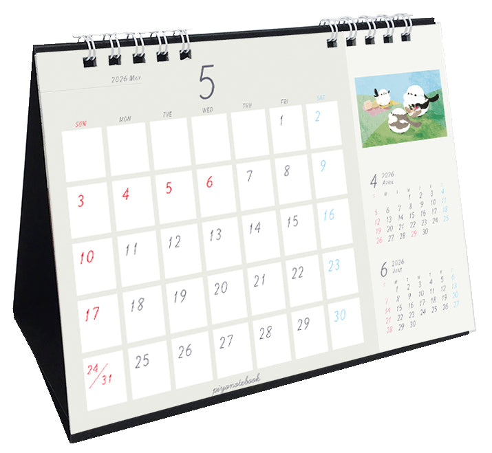 "Pre-order" 2026 Long-tailed Tit Desk Calendar